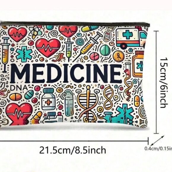 Travel Pill Case Multi-Color - Picture 3 of 3